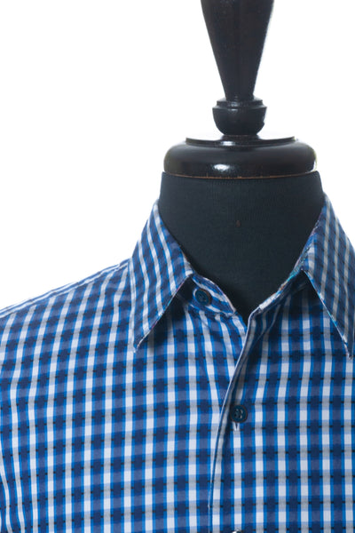 Robert Graham Blue Check Classic Fit  Shirt