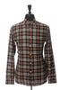 Billy Reid Brown Check Standar Cut Shirt