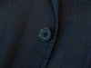 Corneliani Collection Navy Blue Retailored Blazer