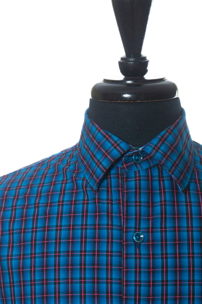 Robert Graham Blue Check Shirt