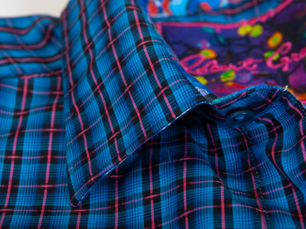 Robert Graham Blue Check Shirt