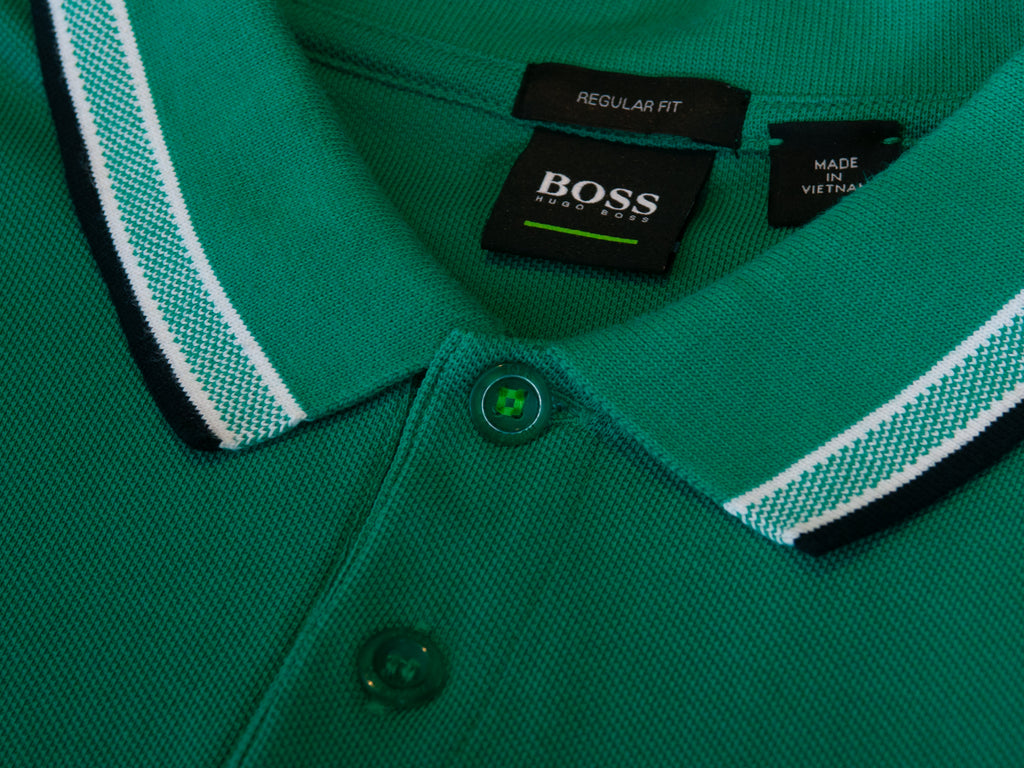 Hugo Boss Green Paddy Polo Shirt