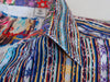 Robert Graham Bold Multi Colored Patterned Stripe Shirt