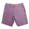 Etro Purple Linen Shorts