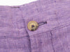 Etro Purple Linen Shorts