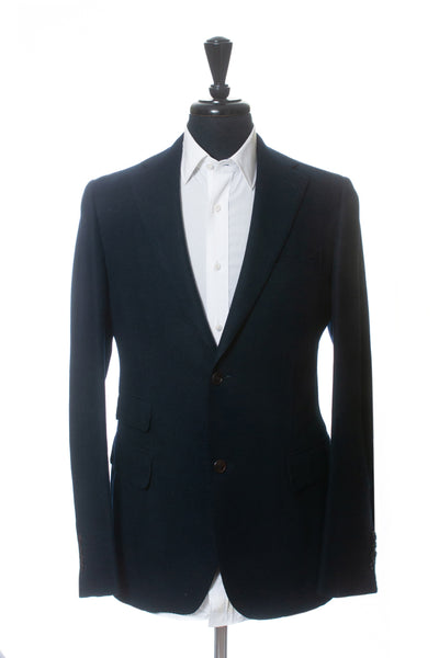 The Gigi Navy Hopsack Klimt Blazer