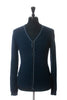 Hugo Boss Dark Blue Slim Fit Cardigan Sweater