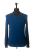 Hugo Boss Royal Blue Slim Fit V-Neck Sweater