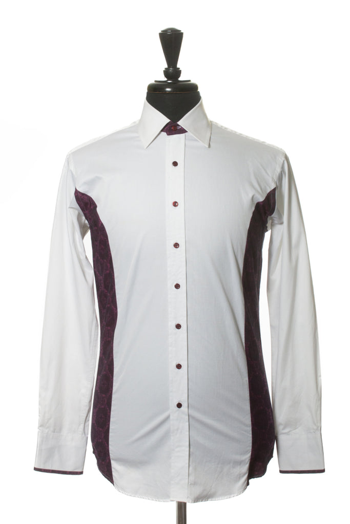 Grosvenor Purple Insert Shirt