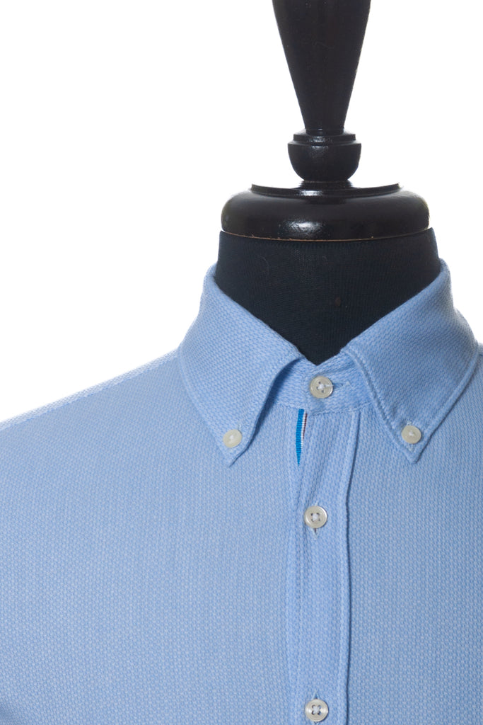 MGF Blue Twill Button Down Shirt