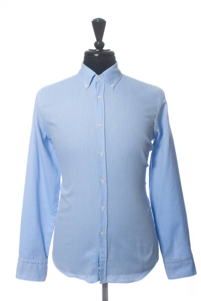 MGF Blue Twill Button Down Shirt