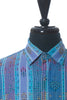 Robert Graham Blue Check Reversible Classic Fit Shirt