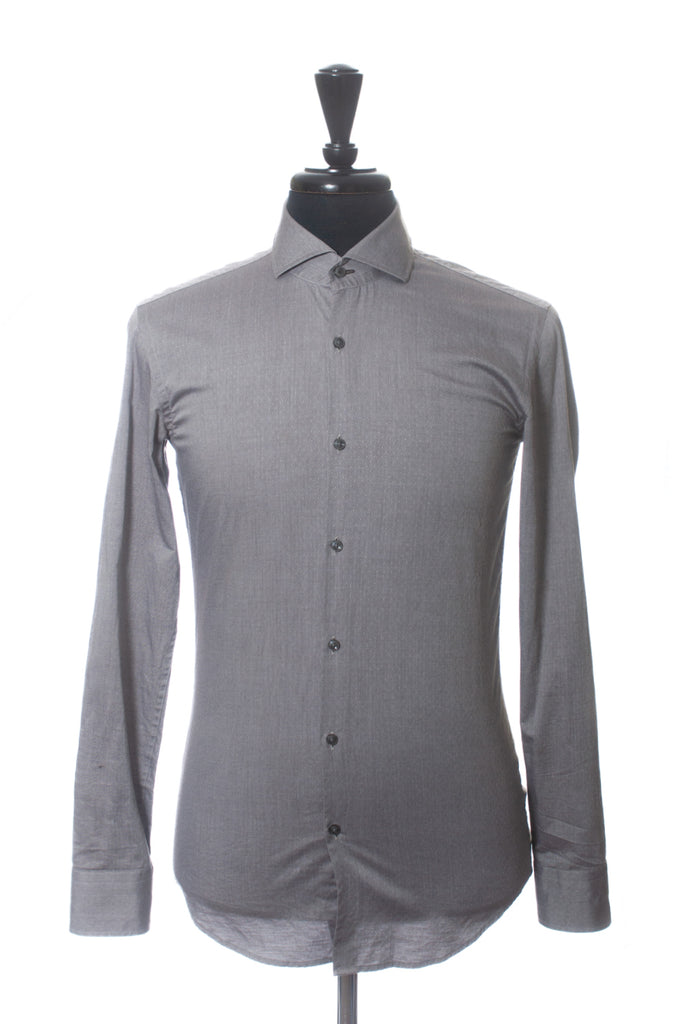 Hugo Boss Dotted Twill Slim Fit Dress Shirt