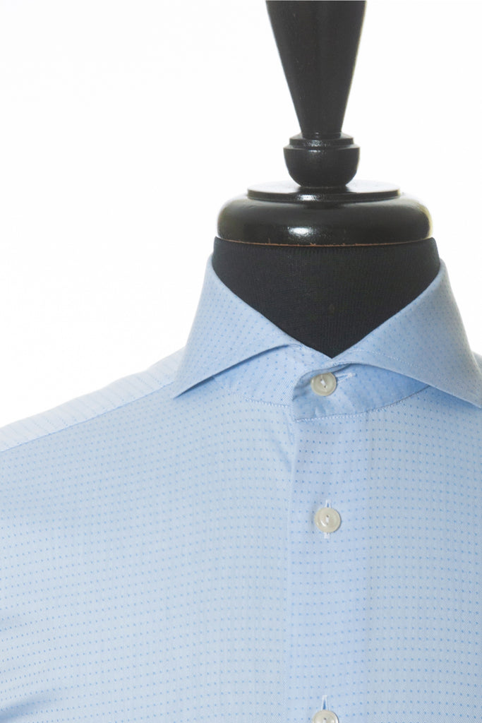 Eton Slim Fit Blue Dot Signature Twill Shirt