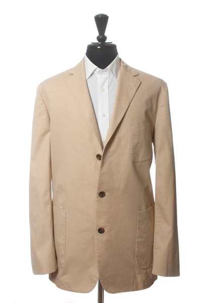 Brooks Brothers Brown Cotton Blend Blazer