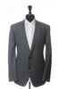 Samuelsohn Blue On Grey Check Bennet Suit
