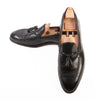 Carmina Black Goodyear Welted Tassel Loafers