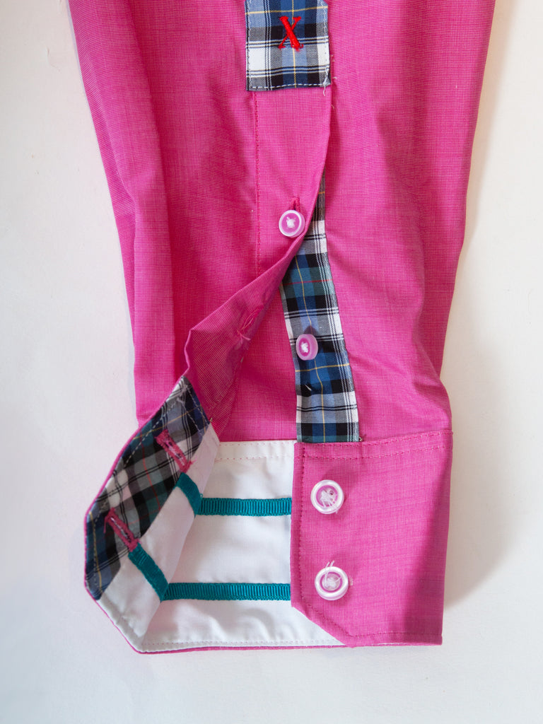 Robert Graham Bold Pink Tailored Fit Shirt