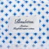 Stenstroms Blue and White Floral Print Slimline Shirt