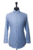 Eton Blue Check Textured Twill Slim Fit Shirt