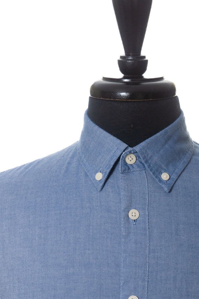 John Varvatos Blue Oxford Button Down Shirt