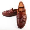 Allen Edmonds Walnut Brown Bennington Tassel Loafers