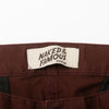 Naked & Famous Burgundy Stretch Slim Chino Pants