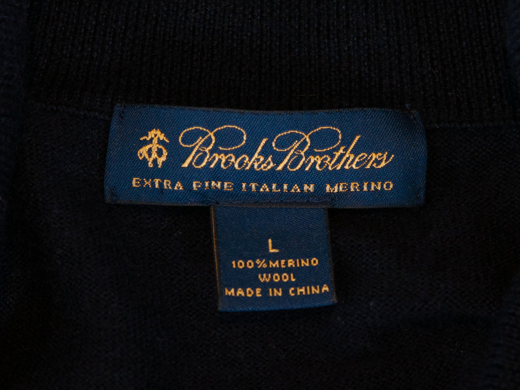 Brooks brothers extra fine italian outlet merino