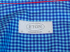 Eton Blue Check Contemporary Fit Shirt