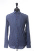 Eton Blue Check Contemporary Fit Shirt