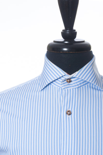 Circle of Gentleman Blue Striped Jumano Shirt