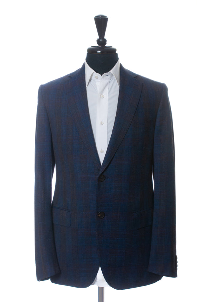 Pal Zileri Blue Check Gentleman Suit