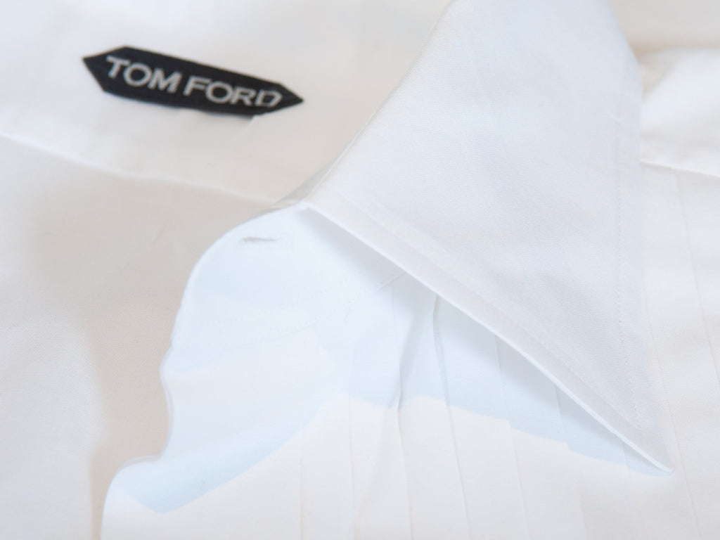 Tom Ford White French Cuffed Formal Shirt