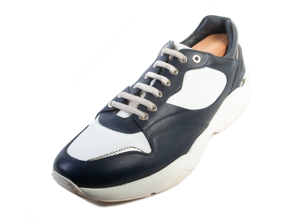 Salvatore ferragamo navy blue on sale shoes