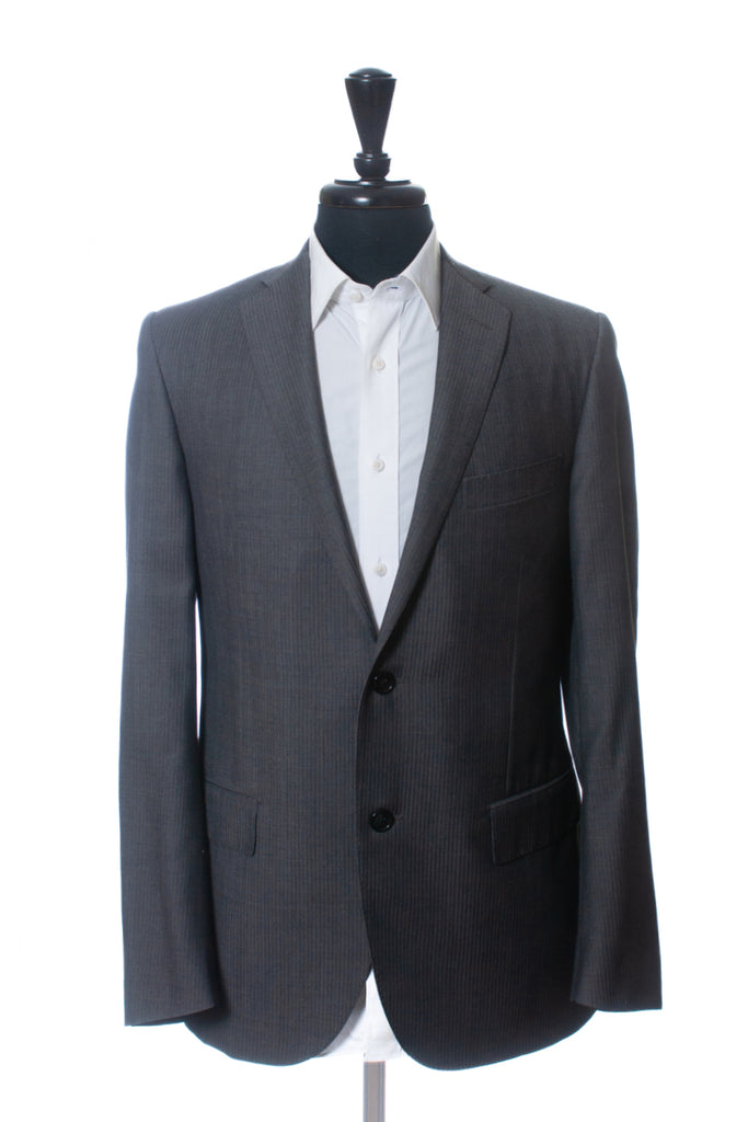 Corneliani Grey Twill Leader Suit