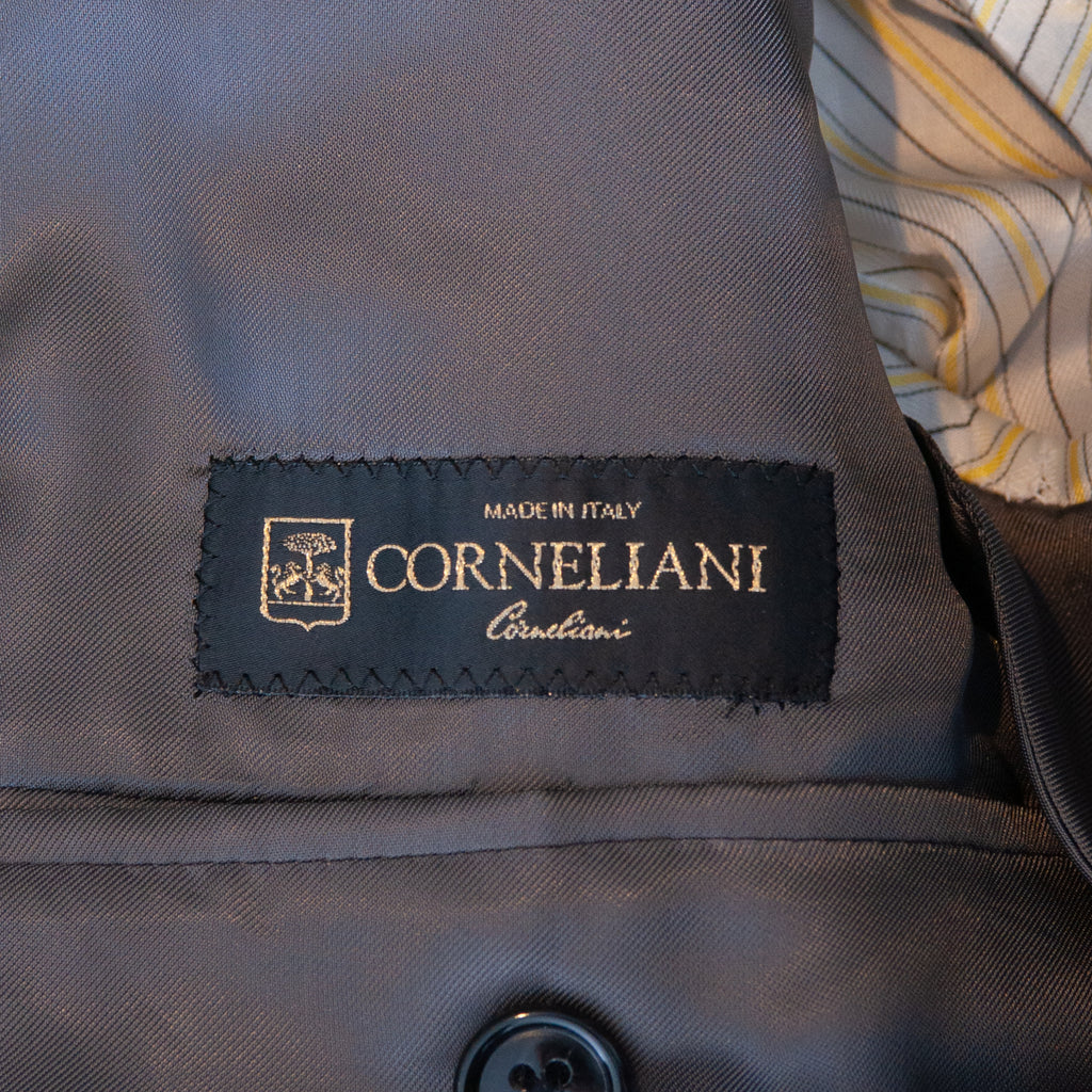 Corneliani Grey Twill Leader Suit