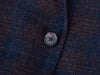 Pal Zileri Brown on Dark Blue Check Vincenza Blazer