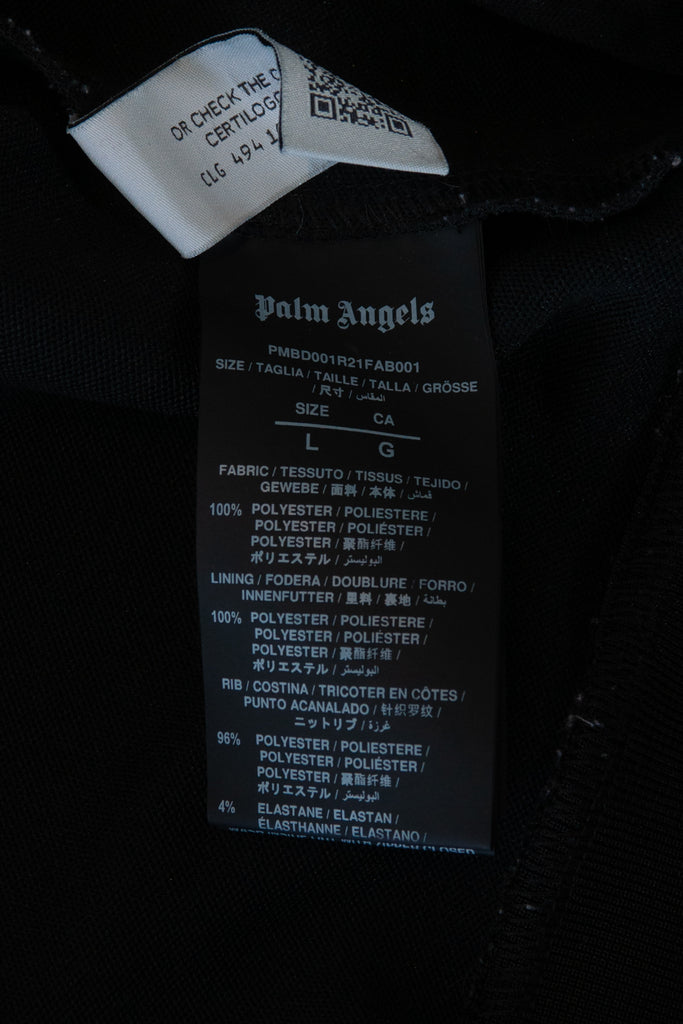 Palm Angels Black Logo Track Jacket