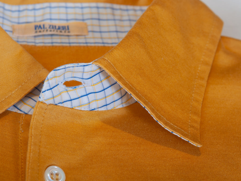 Pal Zileri Sartoriale Yellow Polo Shirt