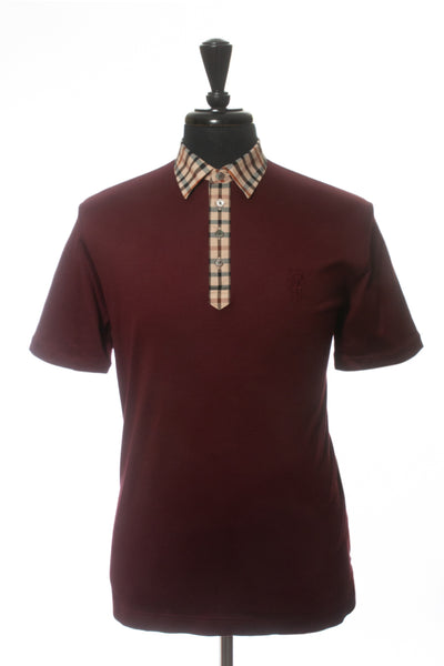 Daks London Burgundy Polo Shirt