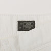 Brax White Cadiz Straight 5-Pocket Pants