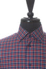 Eton Deep Red Check Contemporary Fit York Shirt