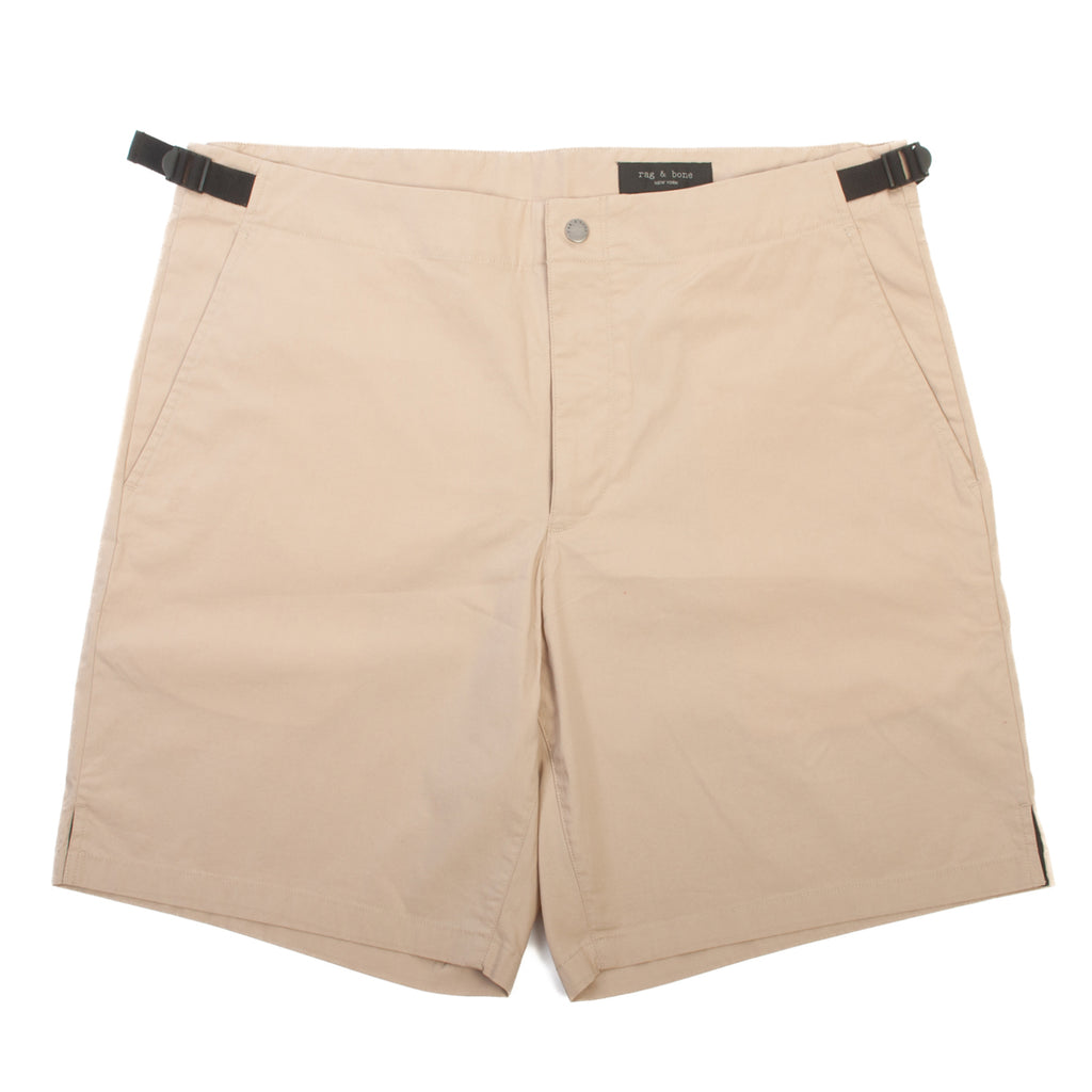 Rag & Bone Taupe Precision Flyweight Shorts