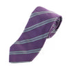 Eton Purple Striped Silk Tie