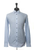 Eton Blue Graph Check Contemporary Fit Shirt