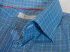 Eton Blue Check Contemporary Fit York Shirt