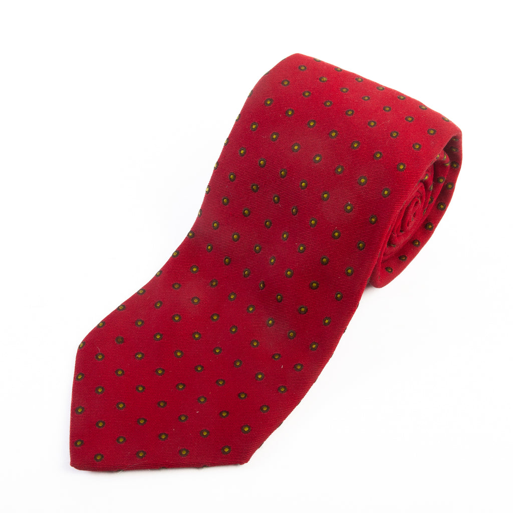 Etro Red Polka Dot Tie