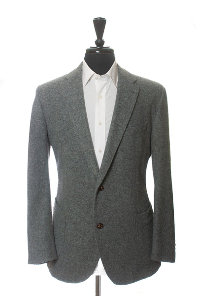 Joop Grey Flannel Hoverest-J6 Slim Fit Blazer