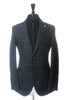 Luigi Bianchi Grey Check Cashmere Blend Winter Blazer