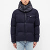 Moncler Blue Brazeau Wool Down Coat